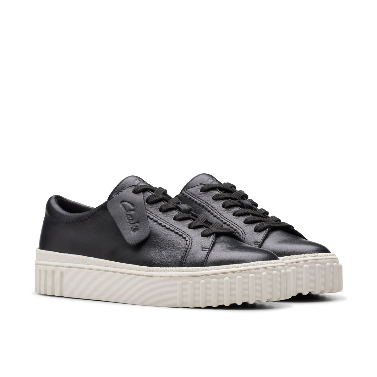 Clarks Mayhill Women's Walk Sneakers in Black