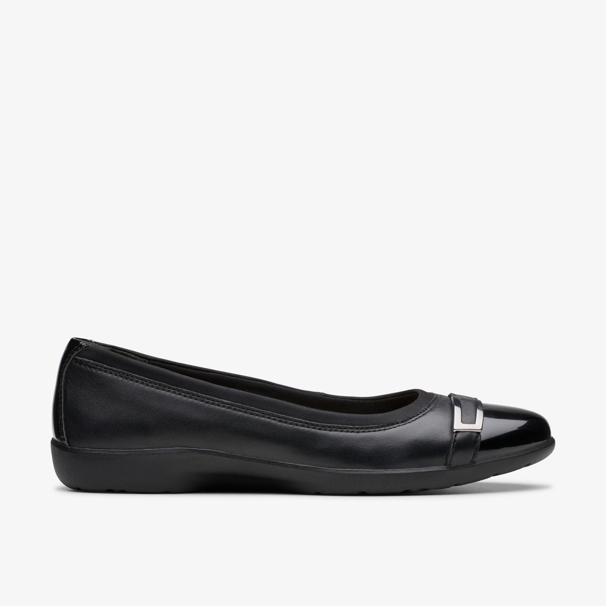 Clarks Meadow Rose Women's Ballet Flats in Black Style #26179653