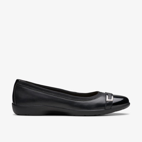 Clarks Meadow Rose Women's Ballet Flats in Black Style #26179653