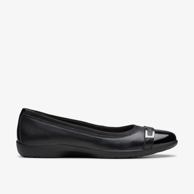 Clarks Meadow Rose Women's Ballet Flats in Black Style #26179653
