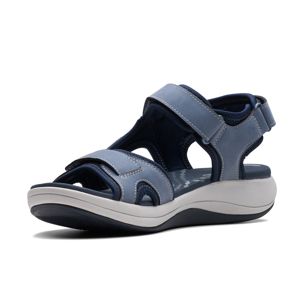 Clarks Mira Bay Women's Strappy Sandals in Denim Blue