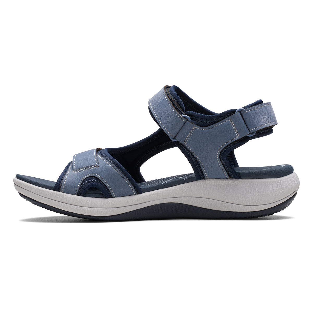 Clarks Mira Bay Women's Strappy Sandals in Denim Blue