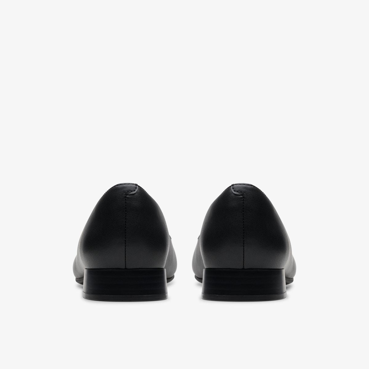 Clarks Natalyn Wish Plum Women's Leather Ballerina Flats in Black