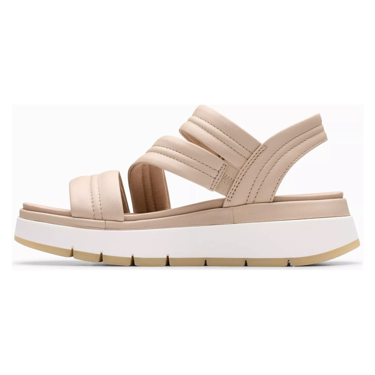 Clarks Tuscan Women's Strap Sandal in Beige