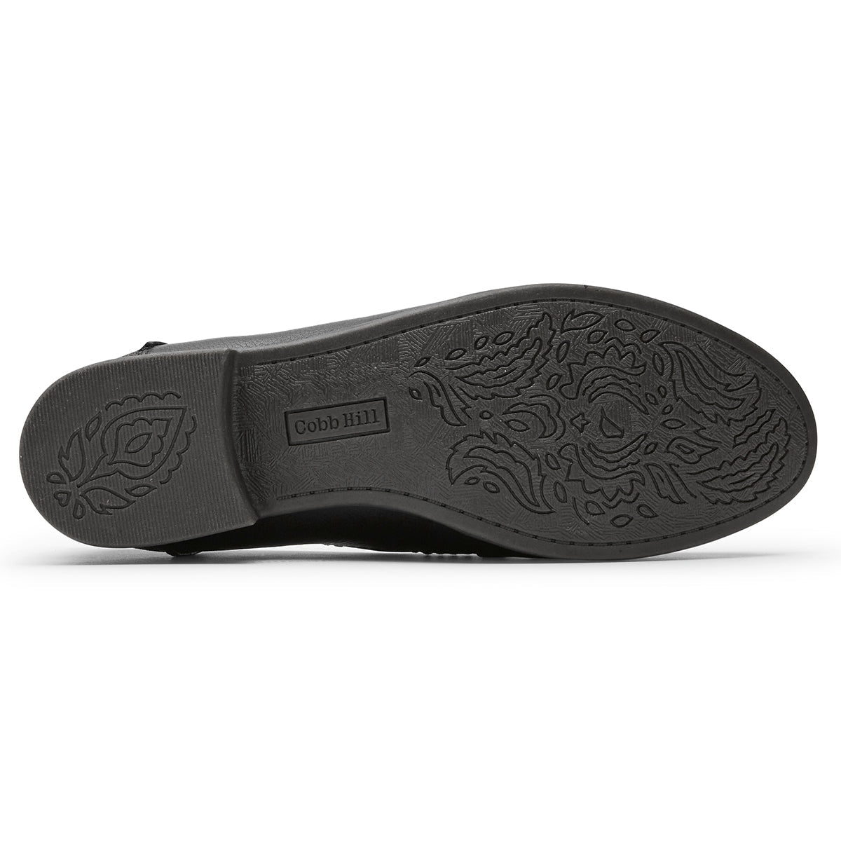 Crosbie Moc Black Leather