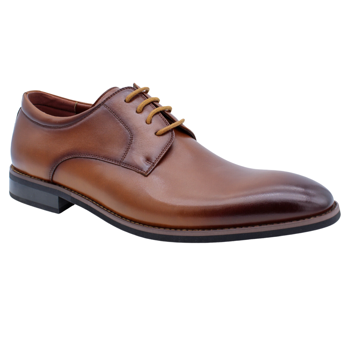 Collexion Men's Dress Lace Up Plain Toe