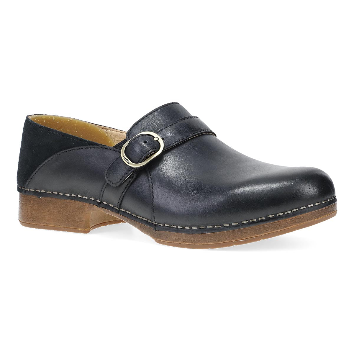 Dansko Margaret Burnished Calf Women's Clog in Black