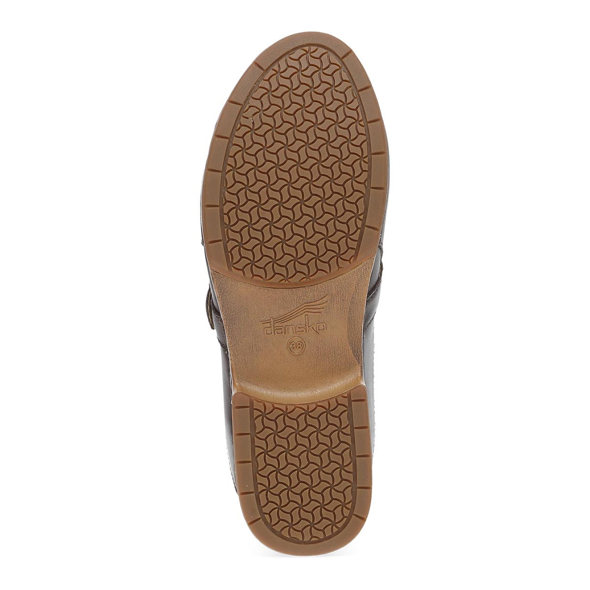 Dansko Margaret Burnished Calf Women's Clog in Chocolate