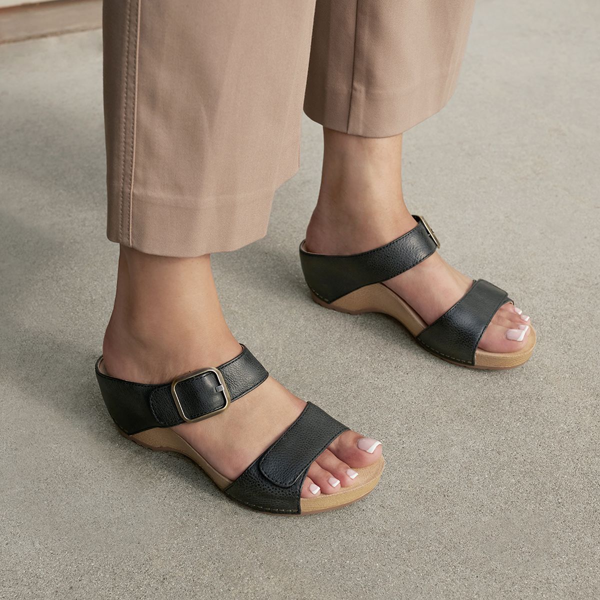 Dansko Tanya Burnished Women's Leather Sandals