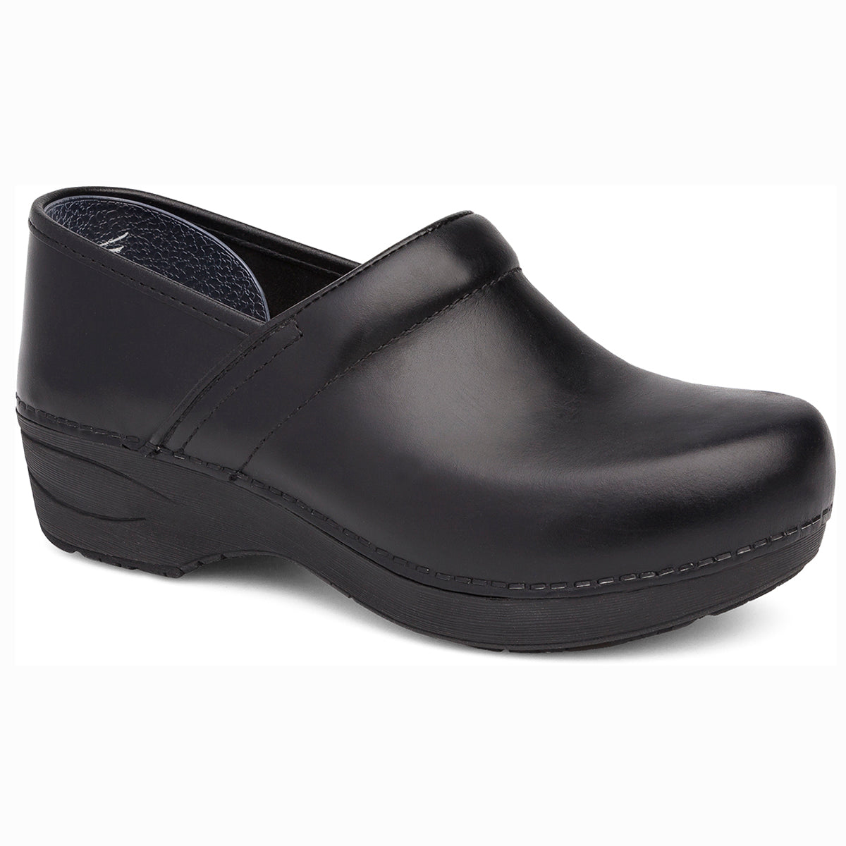 Dansko XP 2.0 Women's Waterproof Clog, waterproof leather uppers, slip-resistant comfort, arch support, and all-day cushioning. Style #3950020202