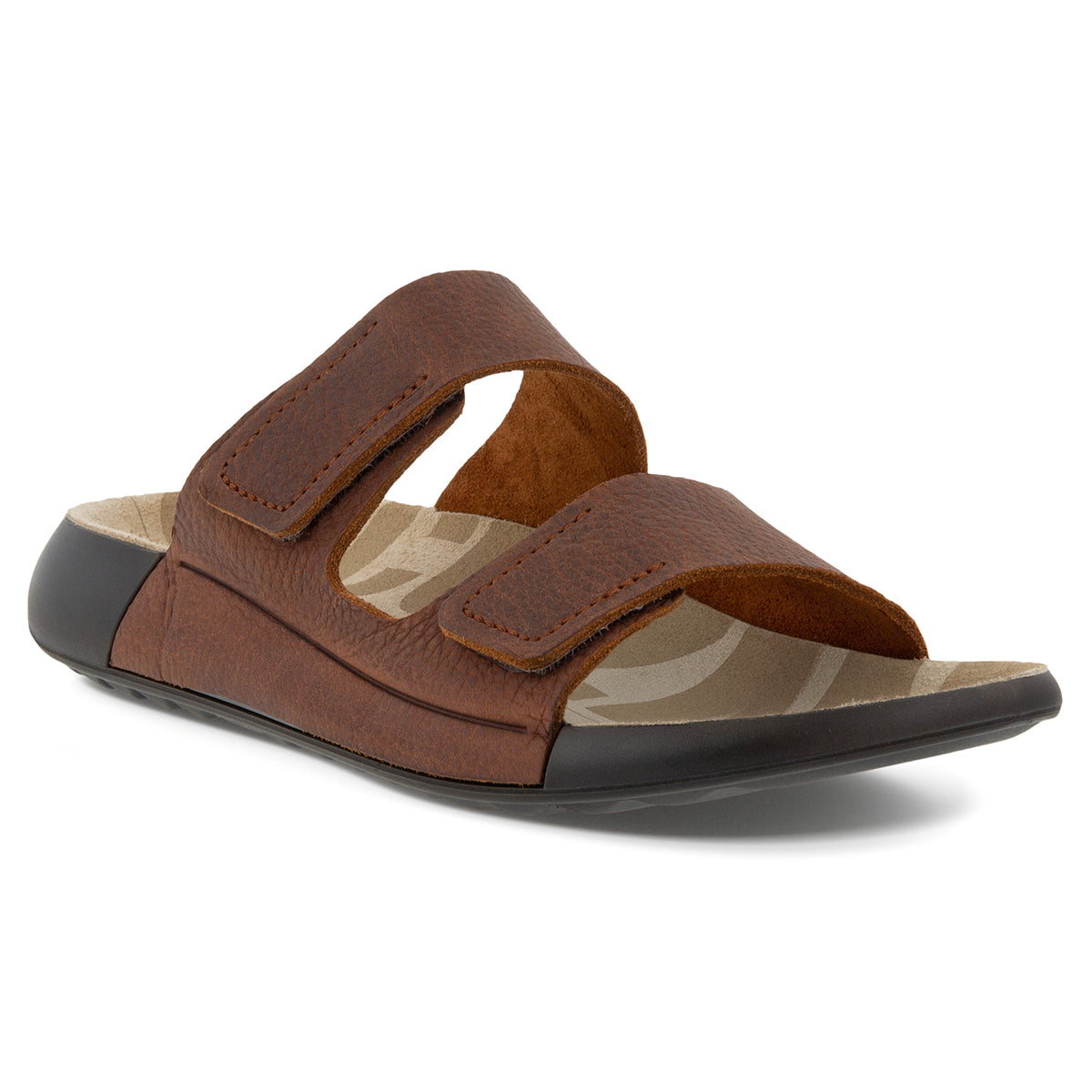 Cozmo Women's Leather Two Strap Sandal