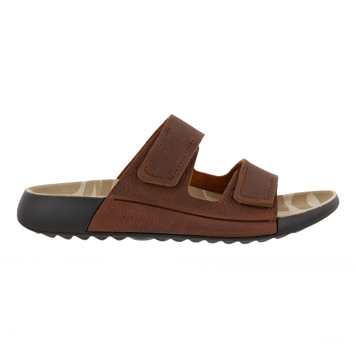 Cozmo Women's Leather Two Strap Sandal
