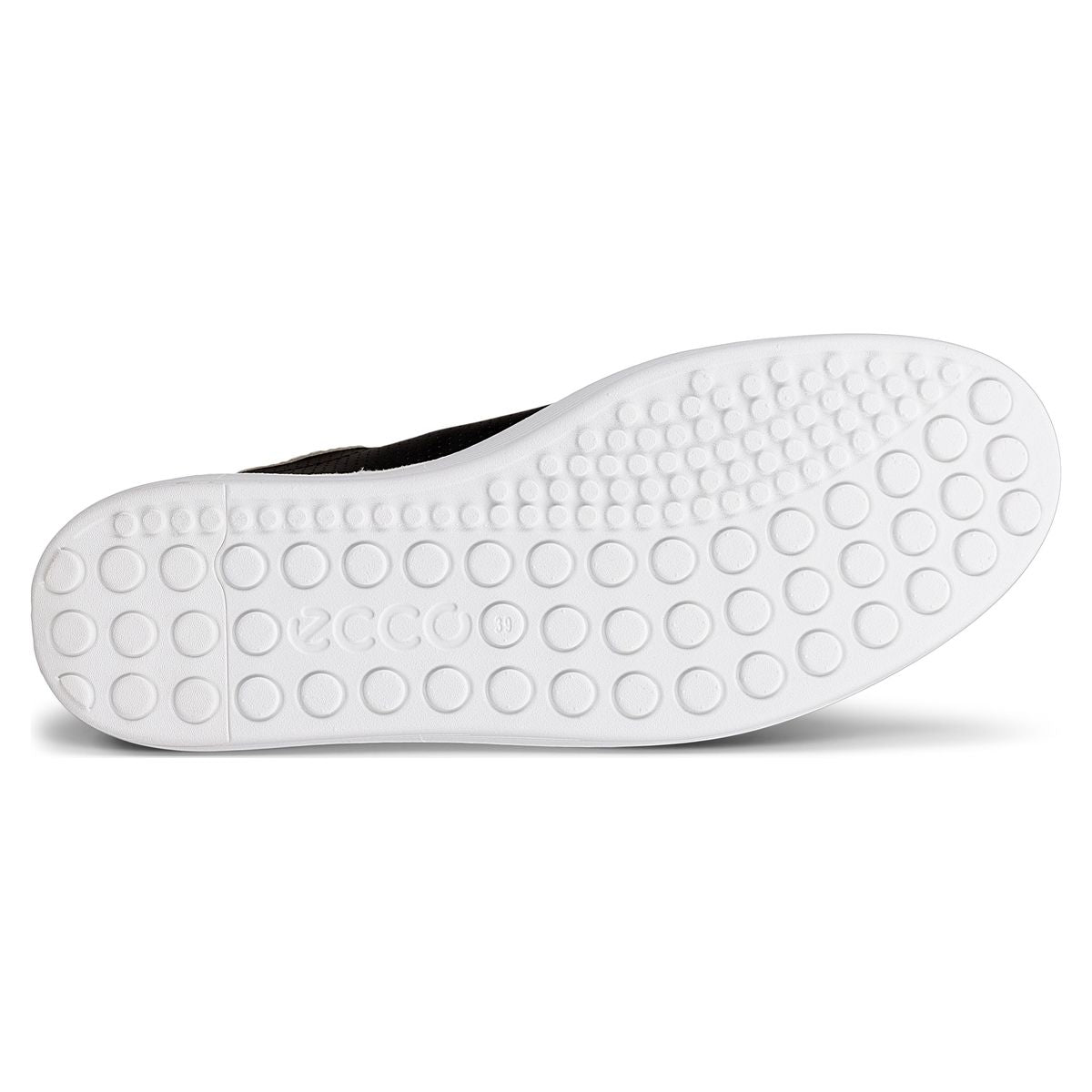Ecco Soft 60 Women's Leather Sneaker in Black