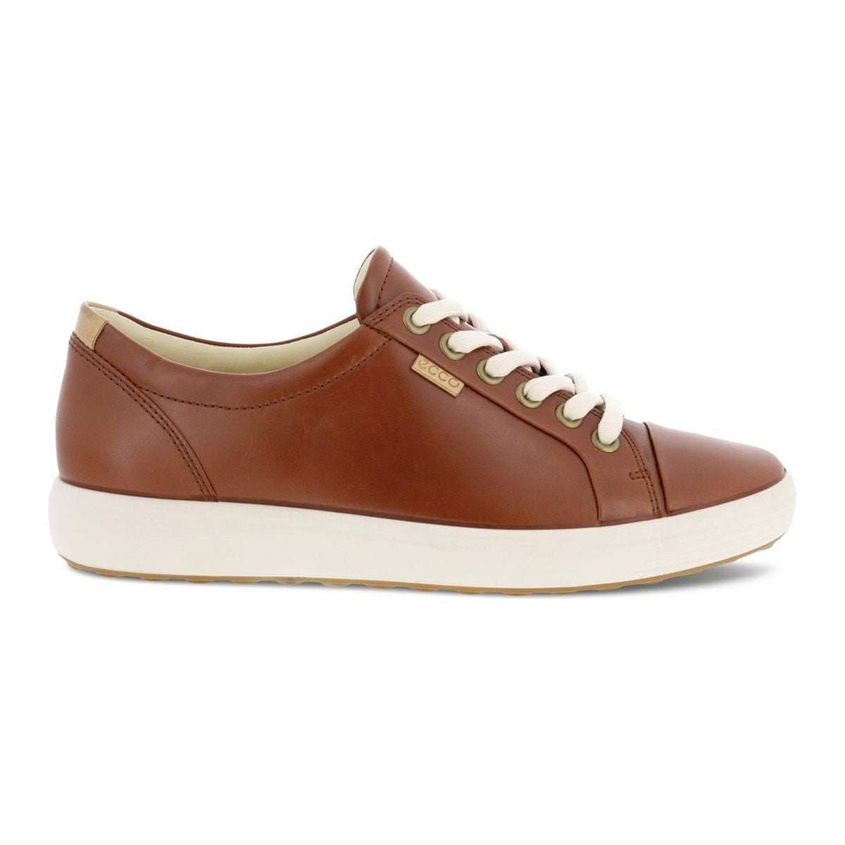 Ecco Soft 7 Women's Sneaker in Cognac