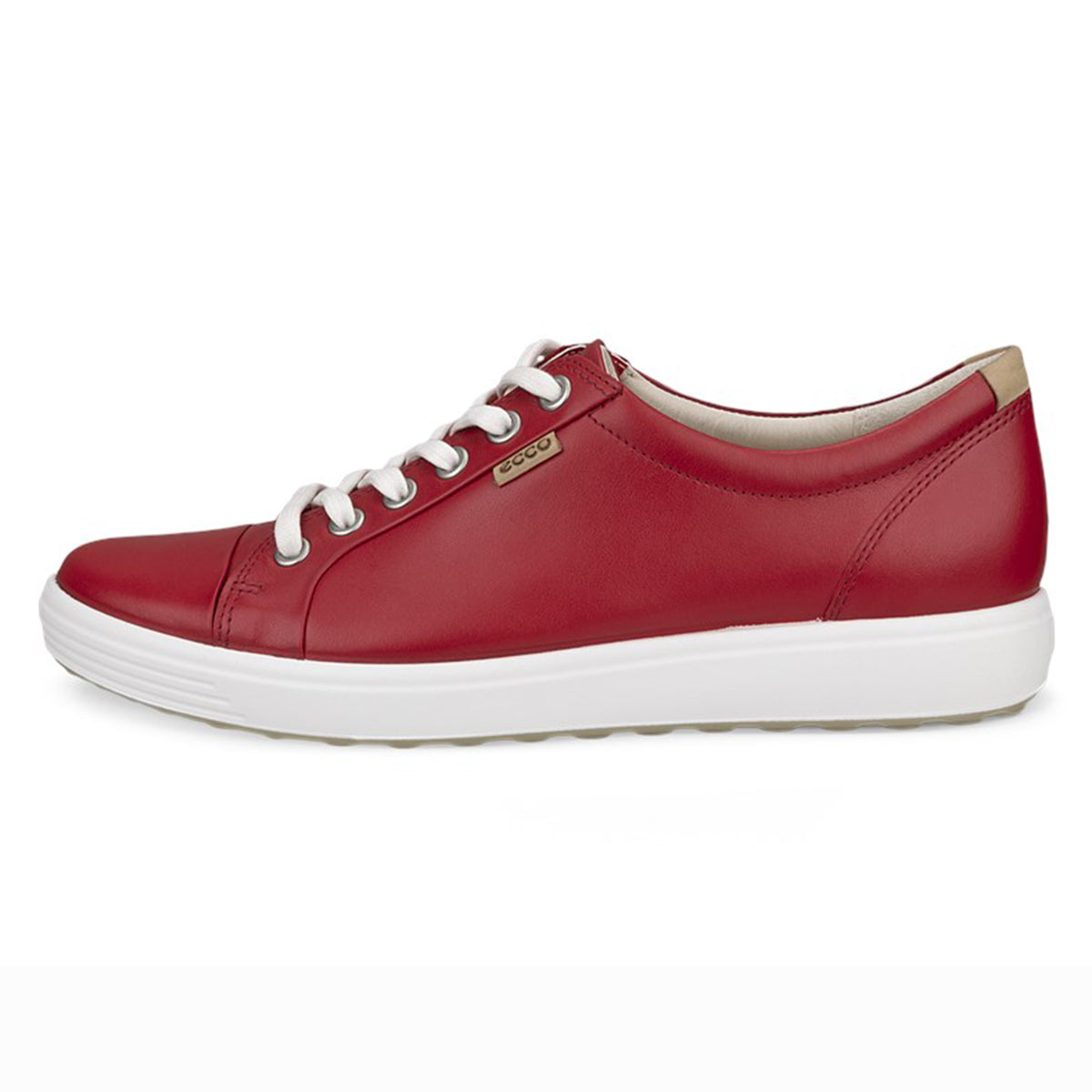 Ecco Soft 7 Women's Sneaker in Chili Red