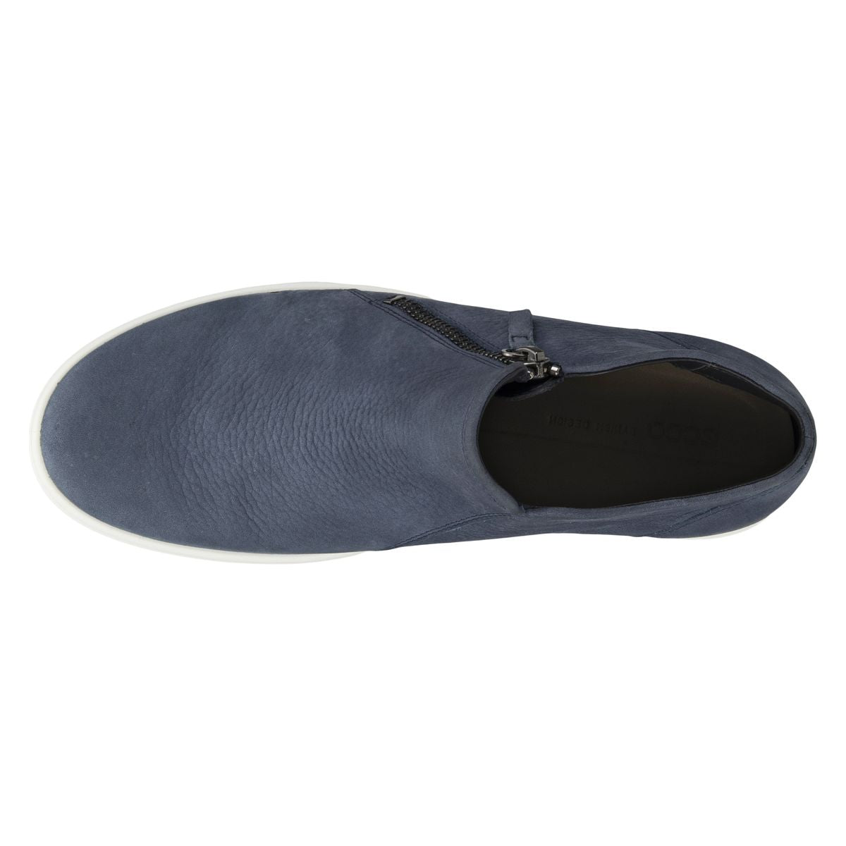 Ecco Soft 7 Women's Side Zip Bootie in Marine