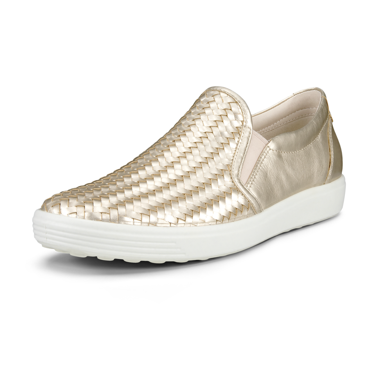Soft 7 Women's Woven Leather Slip-On Sneaker