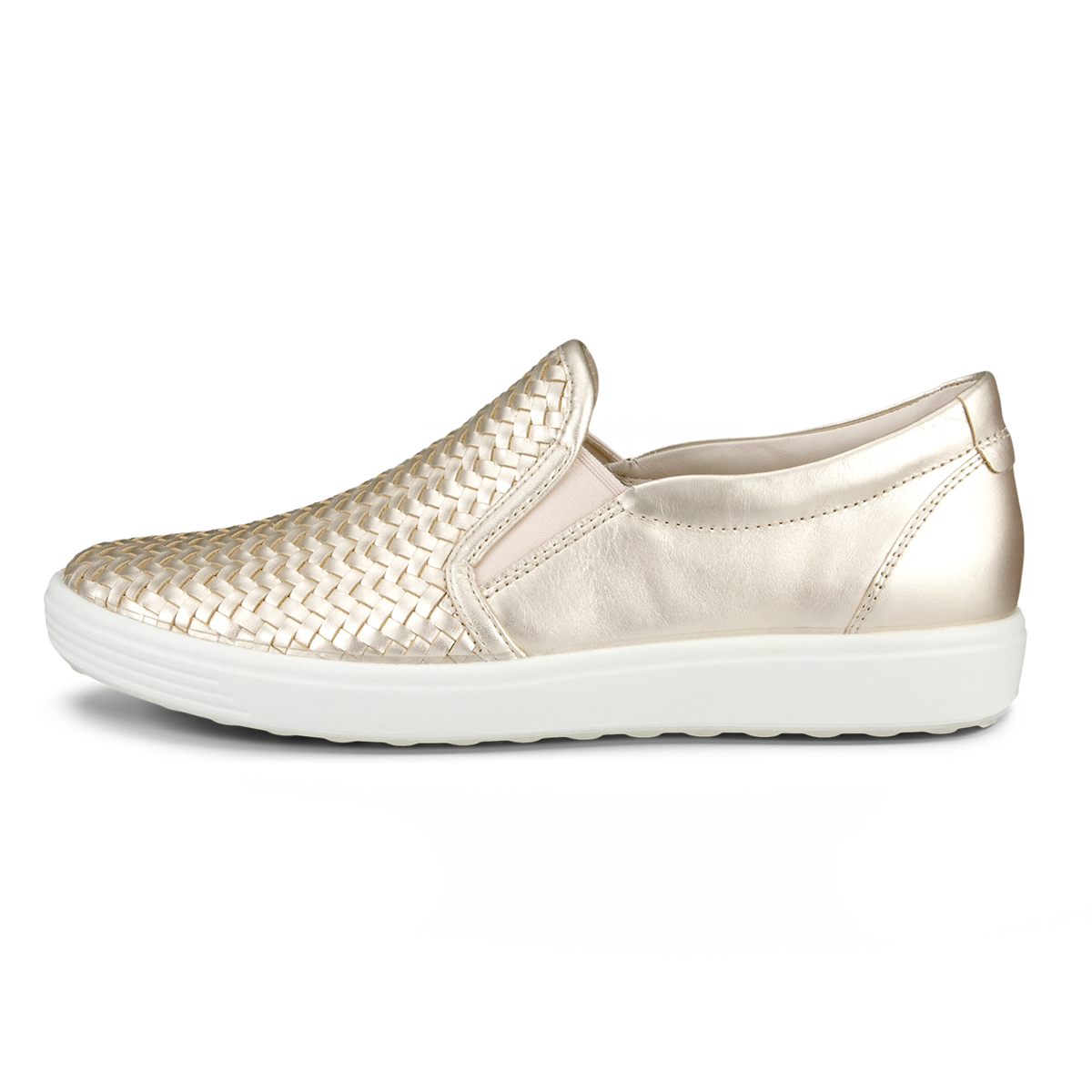 Soft 7 Women's Woven Leather Slip-On Sneaker
