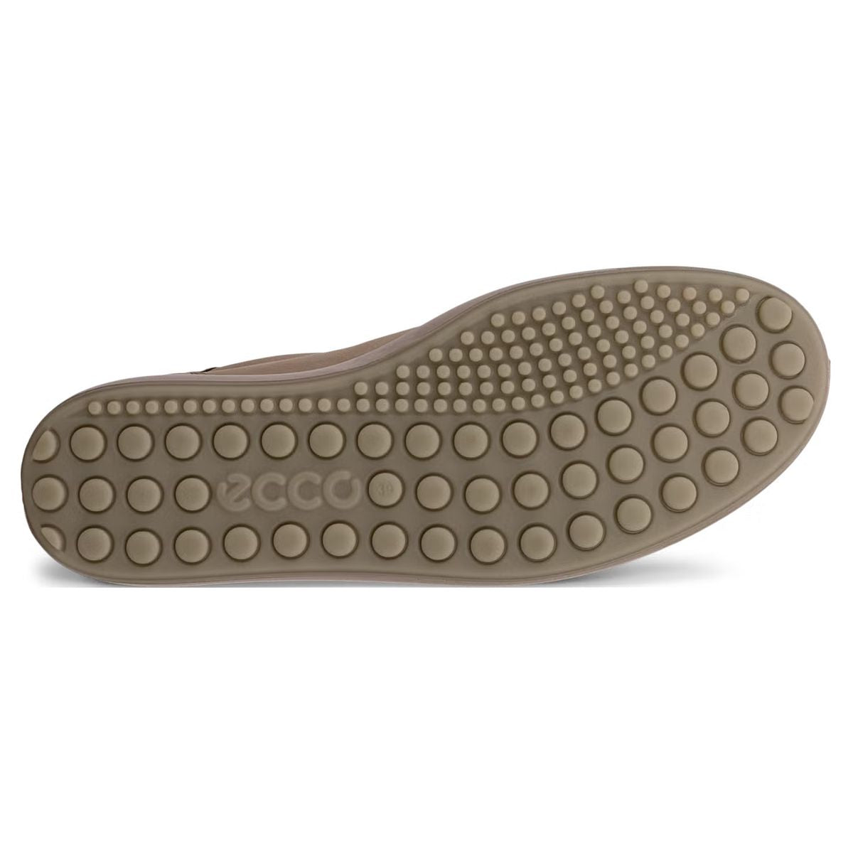 Ecco Soft 7 Women's Side-Zip Sneaker in Brown