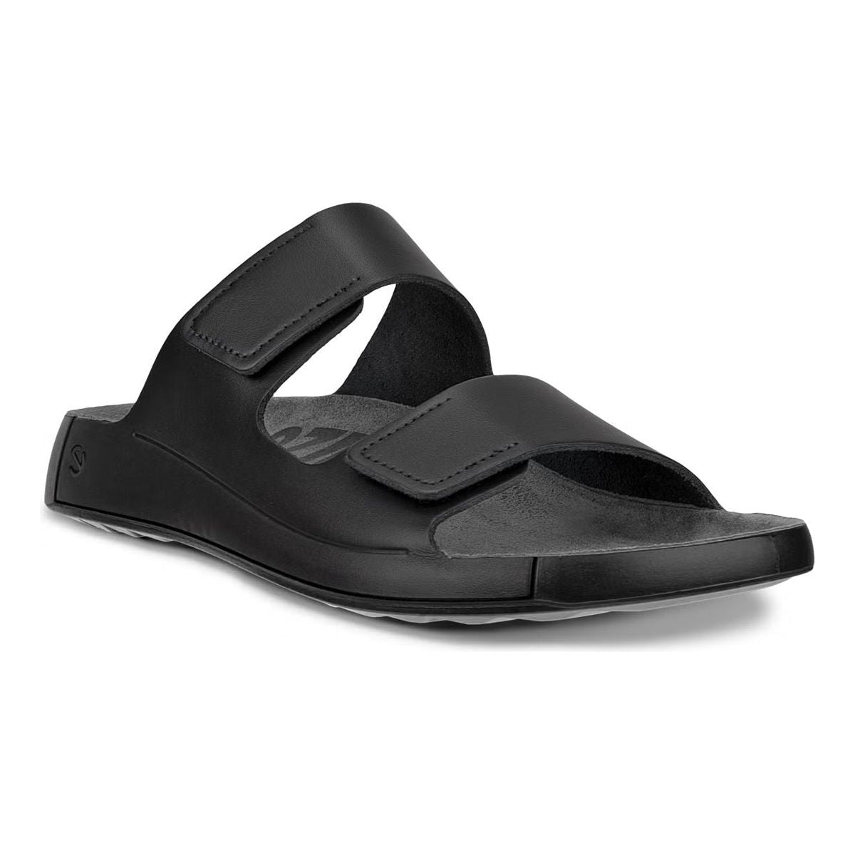 Cozmo Men's Leather Two Strap Sandal