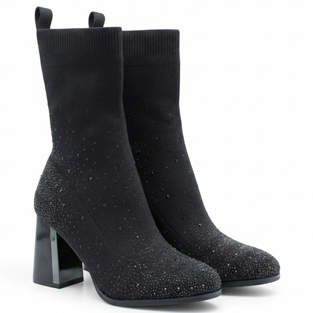 Stefania #F8159 Side Zip Dress Boot