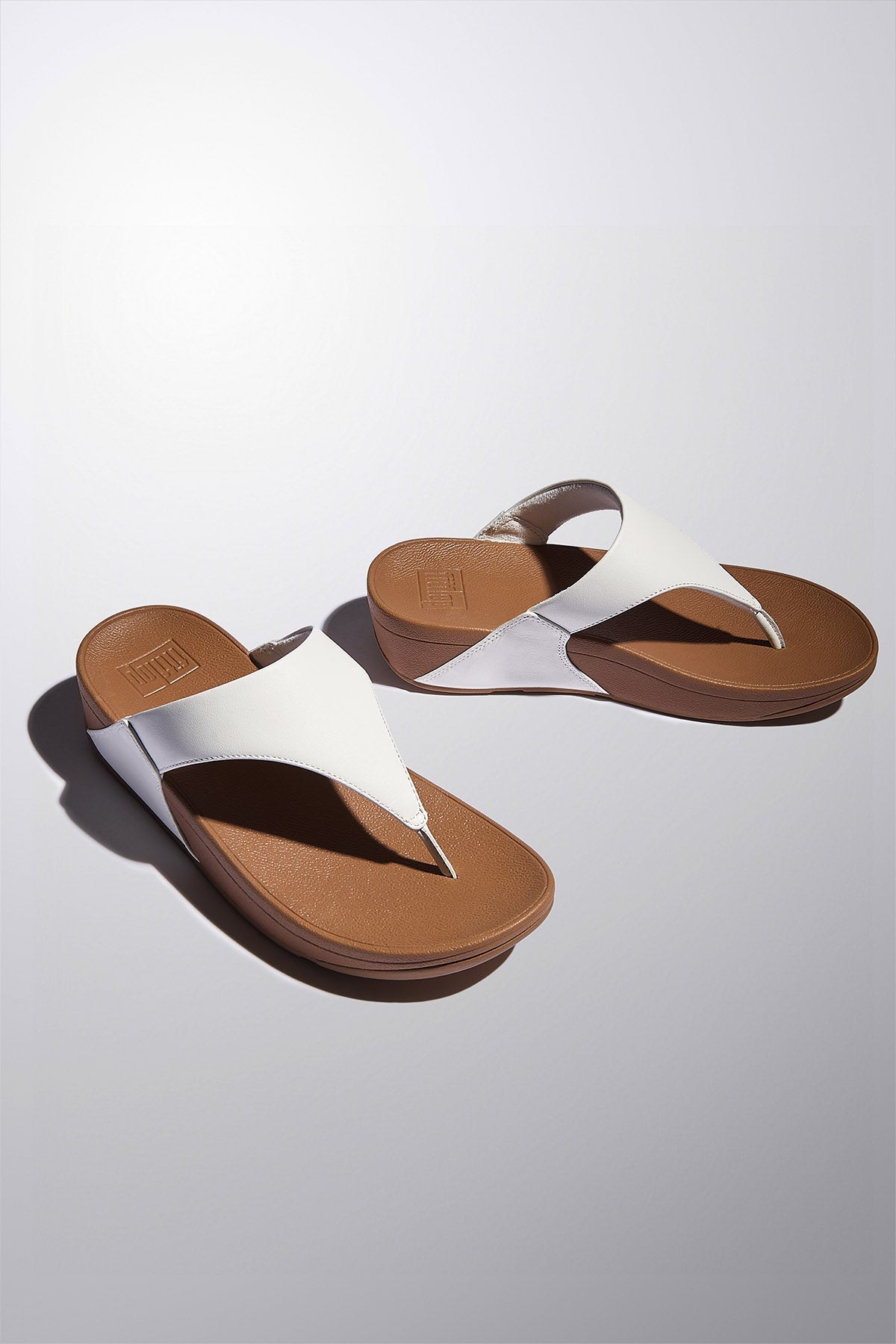LULU Leather Toe-Post Sandals
