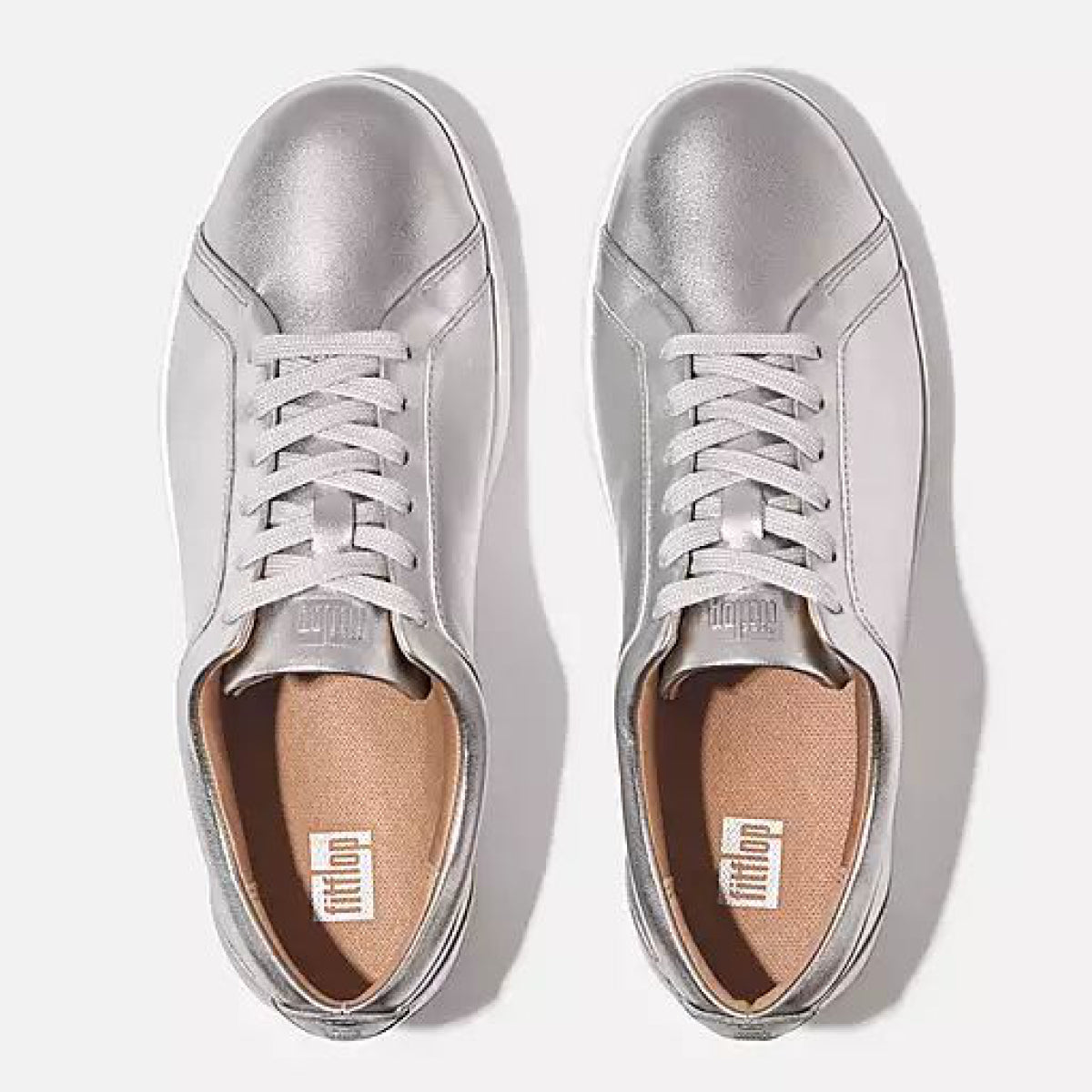 Rally Lace Up Sneaker in Silver