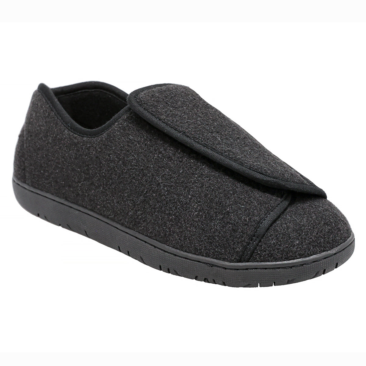 Nurse 2 Black Wool Women's Slippers