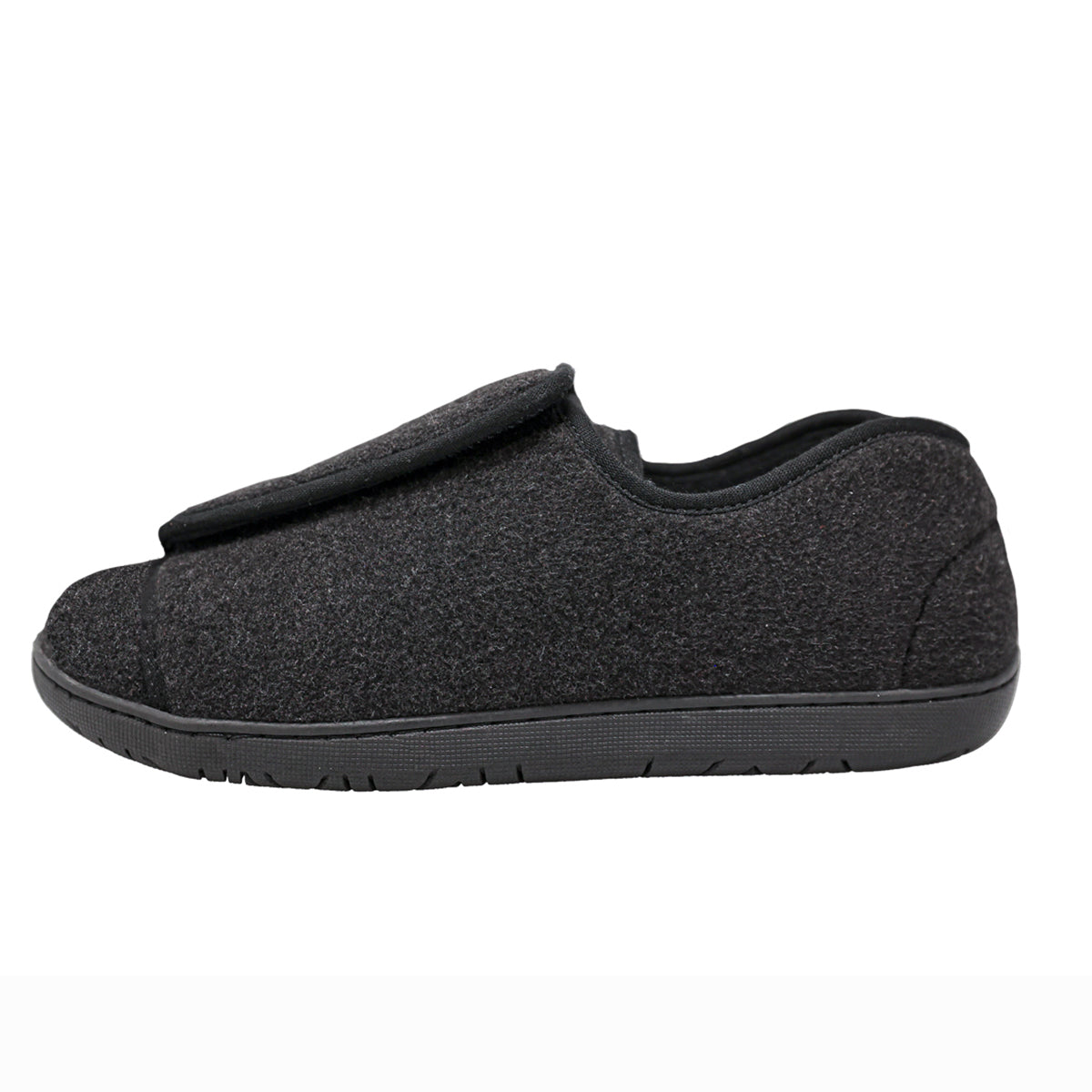Nurse 2 Black Wool Women's Slippers