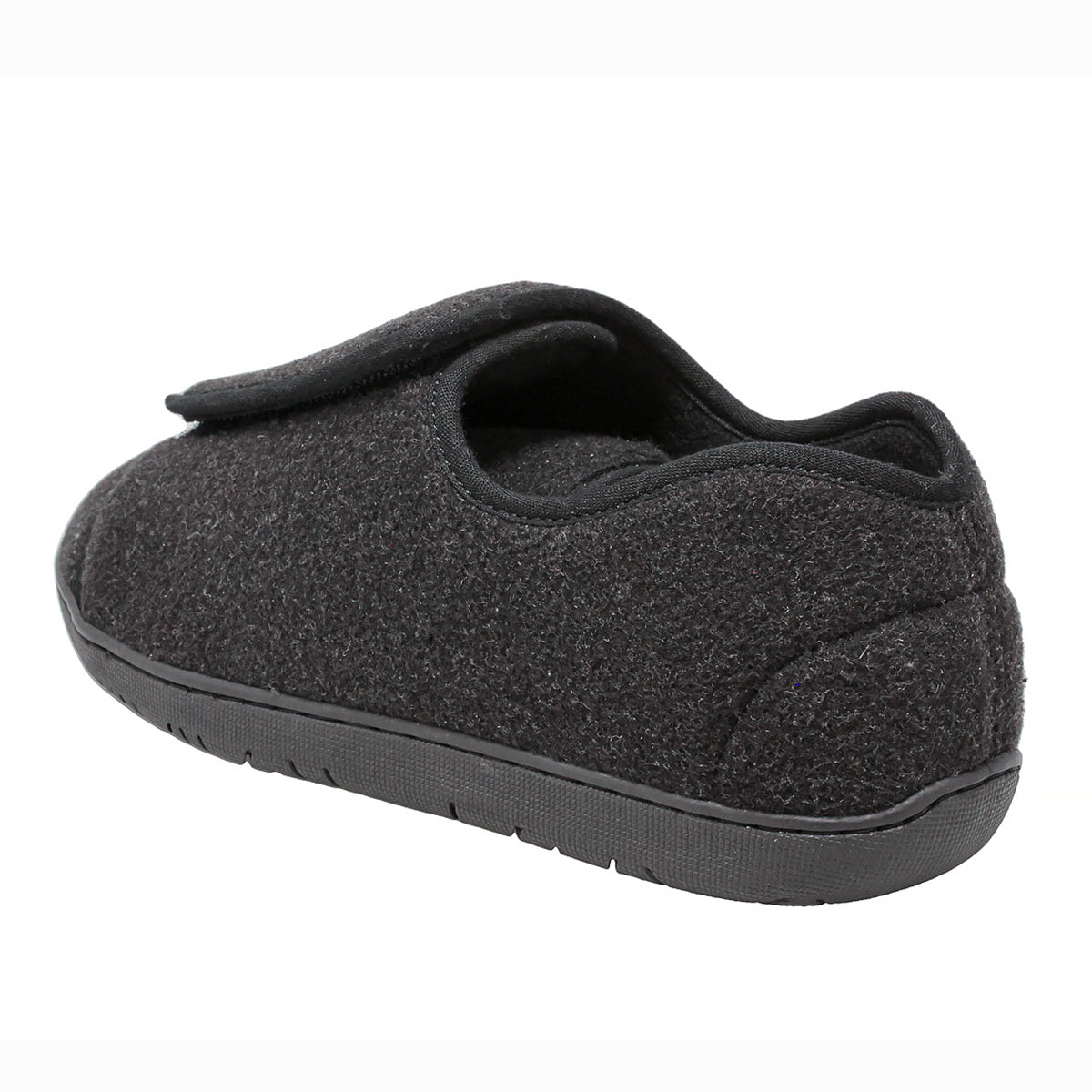 Nurse 2 Black Wool Women's Slippers