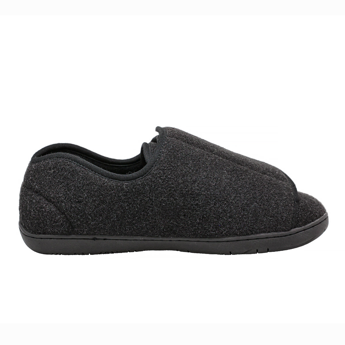 Nurse 2 Black Wool Women's Slippers