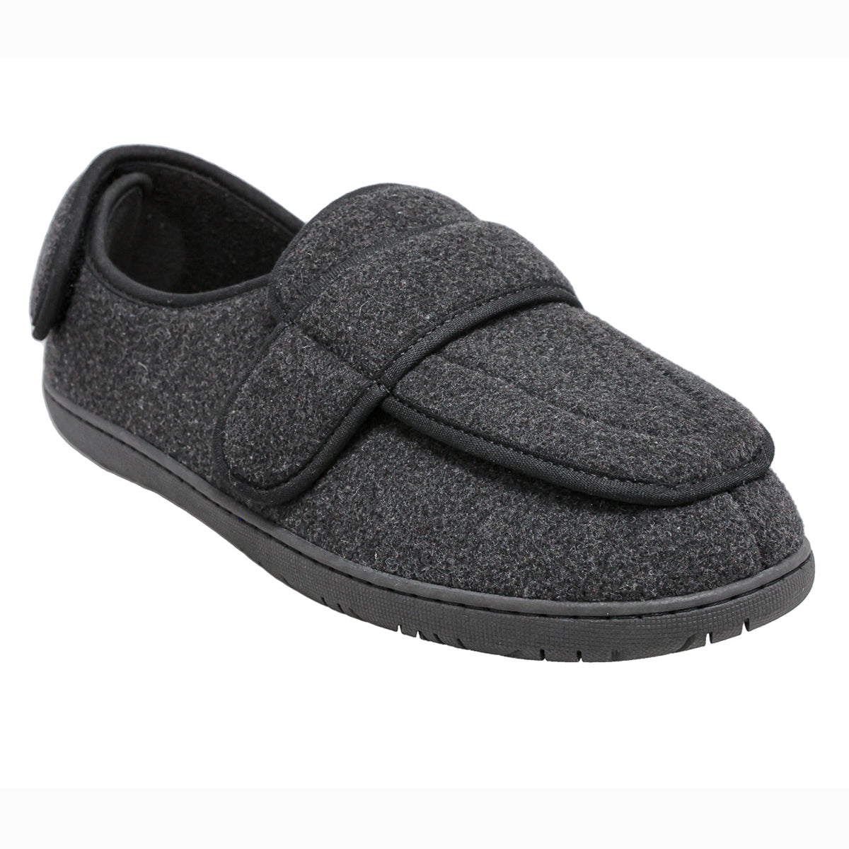 Physician L2 Black Wool Men's Slippers