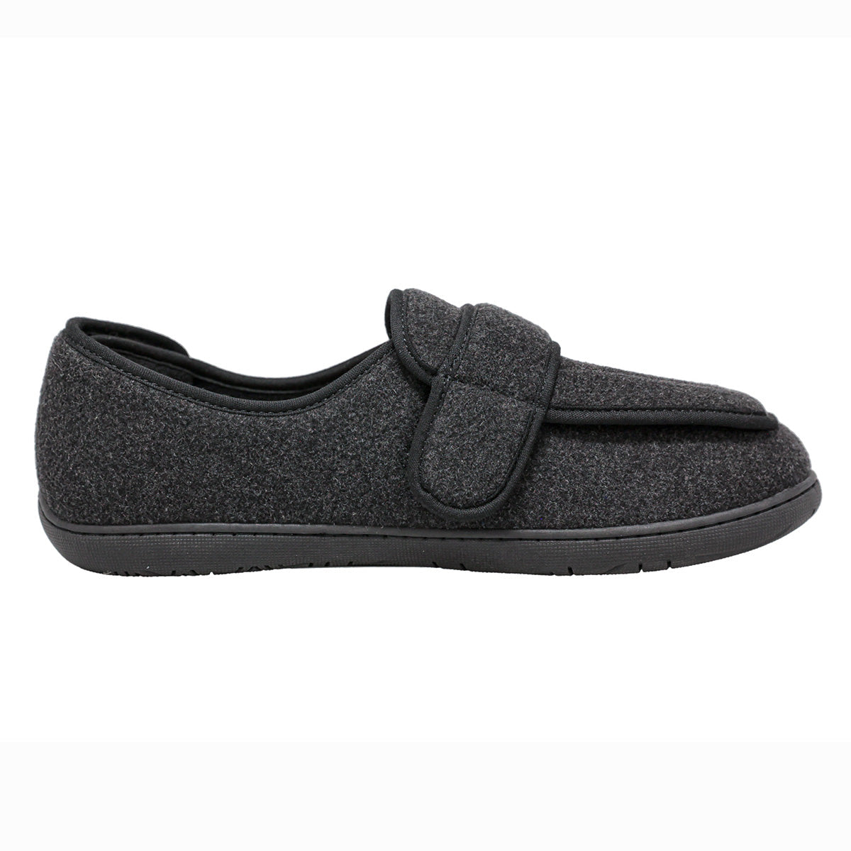 Physician L2 Black Wool Men's Slippers