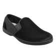 Foamtreads Regal 2 men’s slipper with soft fabric upper, adjustable hook-and-loop closure, and durable sole – available at Walking on a Cloud Canada.