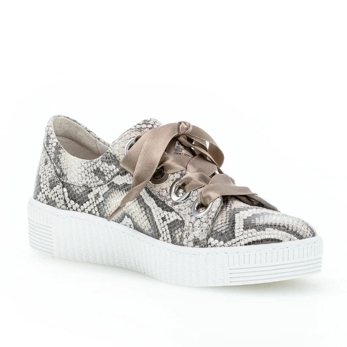 43.330.30 Laced Snake Print Sneakers