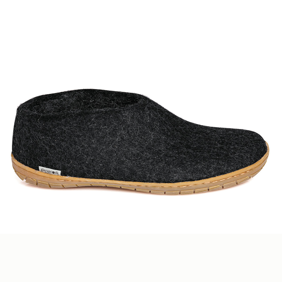 Wool Slipper Shoe Rubber