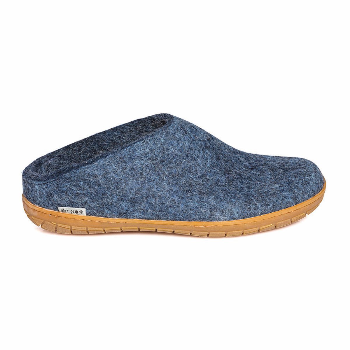 Glerups Slip On Rubber Sole in Denim