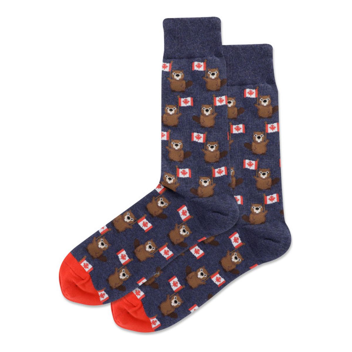 Men's Canada Beavers Crew Socks