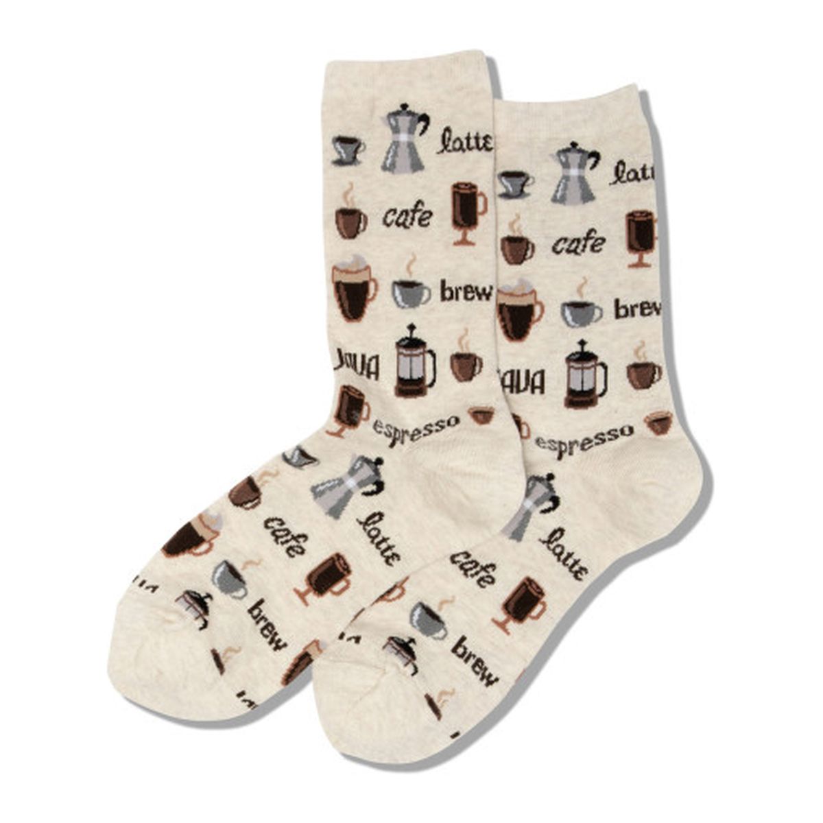 Women's Coffee Crew Socks
