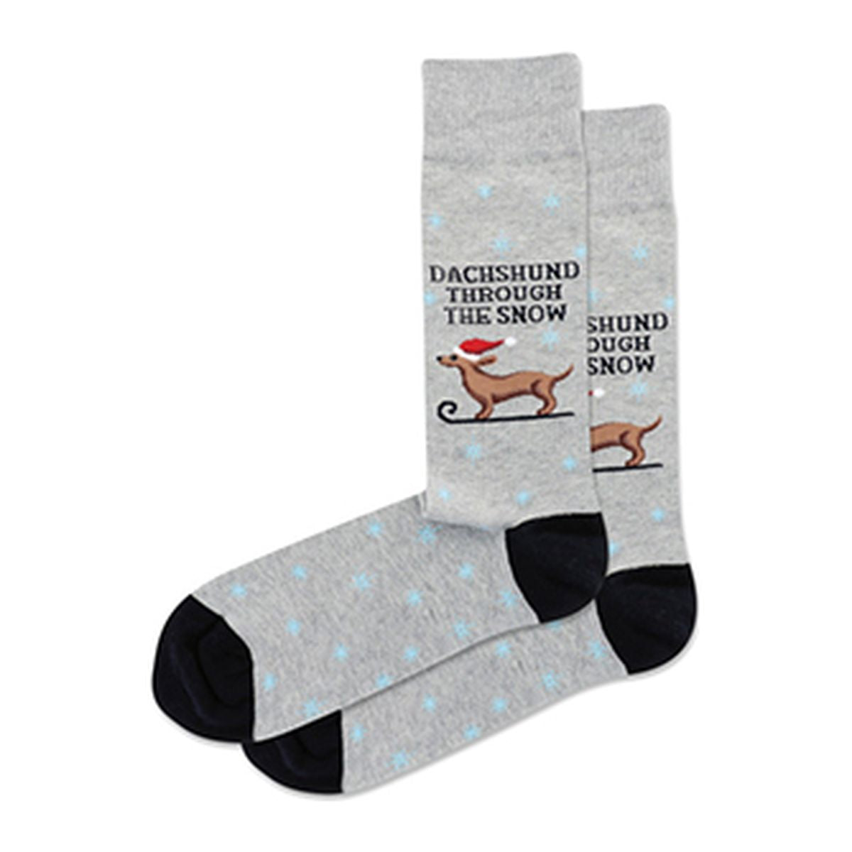 Men's Dachshund Through the Snow