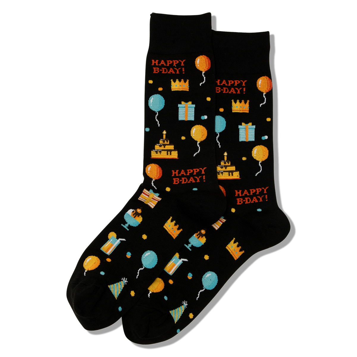 Men's Happy Birthday Crew Socks