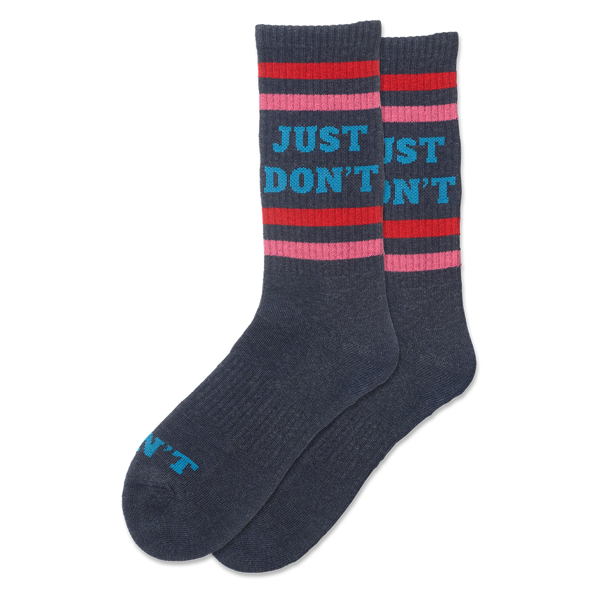 Women's Just Don't Sport Crew Socks