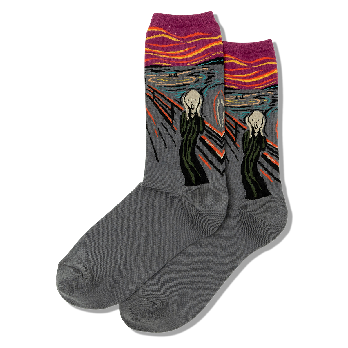 Women's Munch's The Scream Crew Socks
