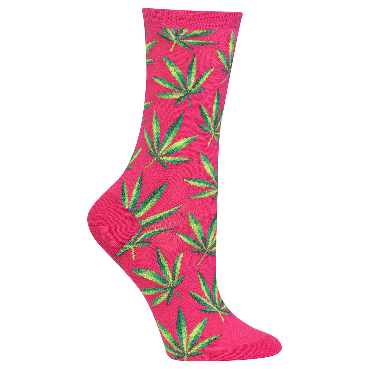 Women's Weed Crew Socks