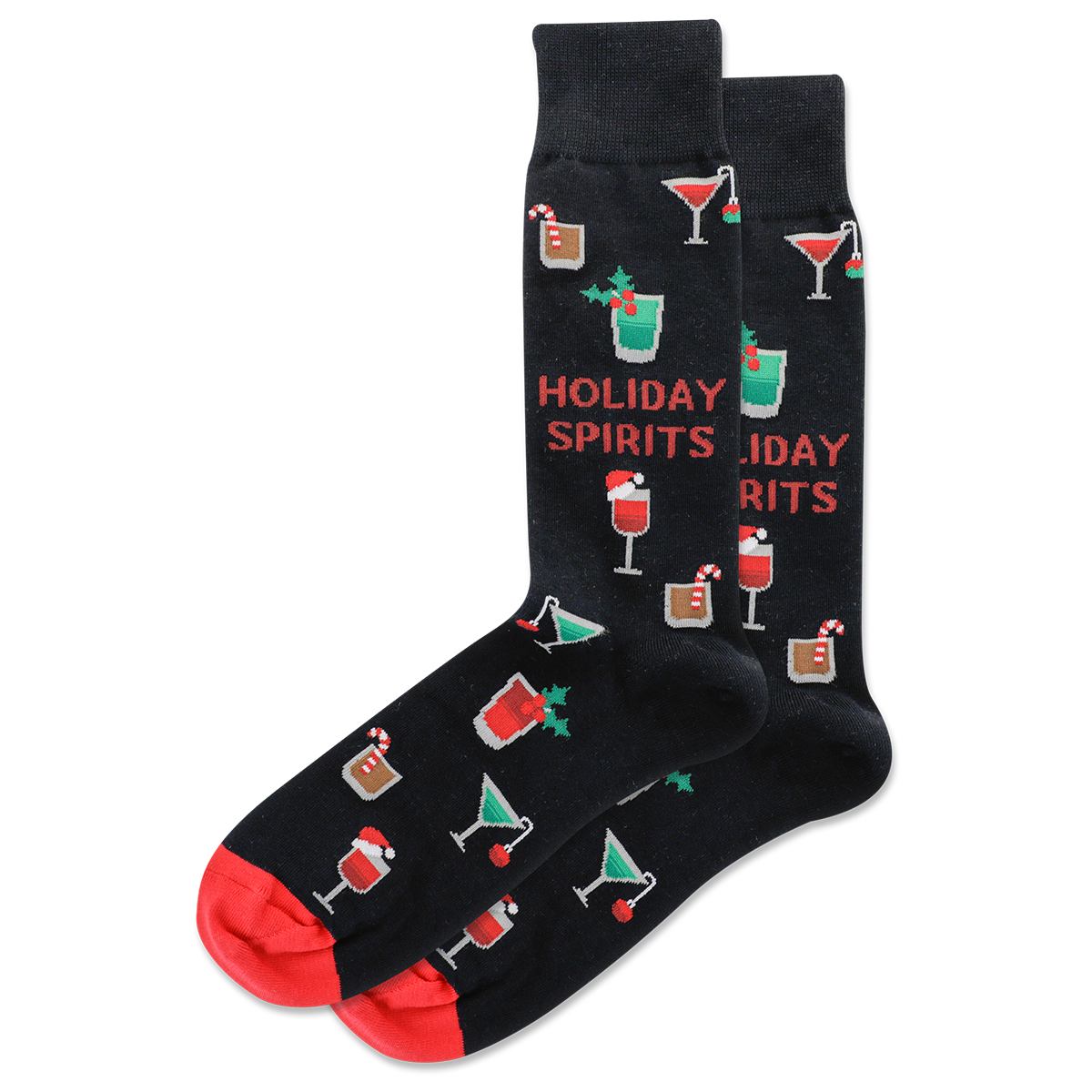 Men's Holiday Spirits Crew Socks