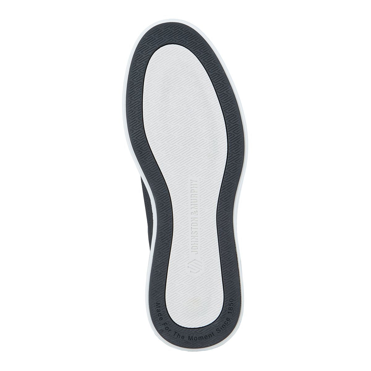 Johnston & Murphy Men's Ackerson Perfed Plain Toe Lace-Up Sneaker in Black