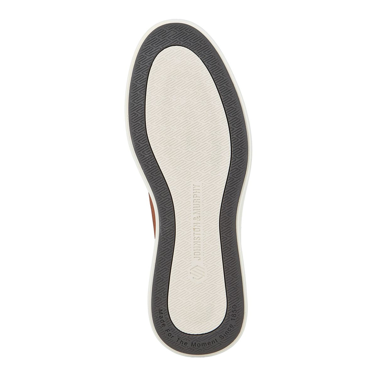 Johnston & Murphy Men's Ackerson Perfed Plain Toe Lace-Up Sneaker in Tan