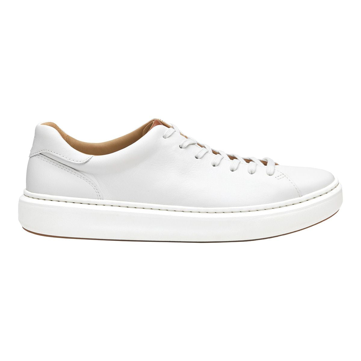 Johnston & Murphy Anders Lace-To-Toe Men's Sneaker in White