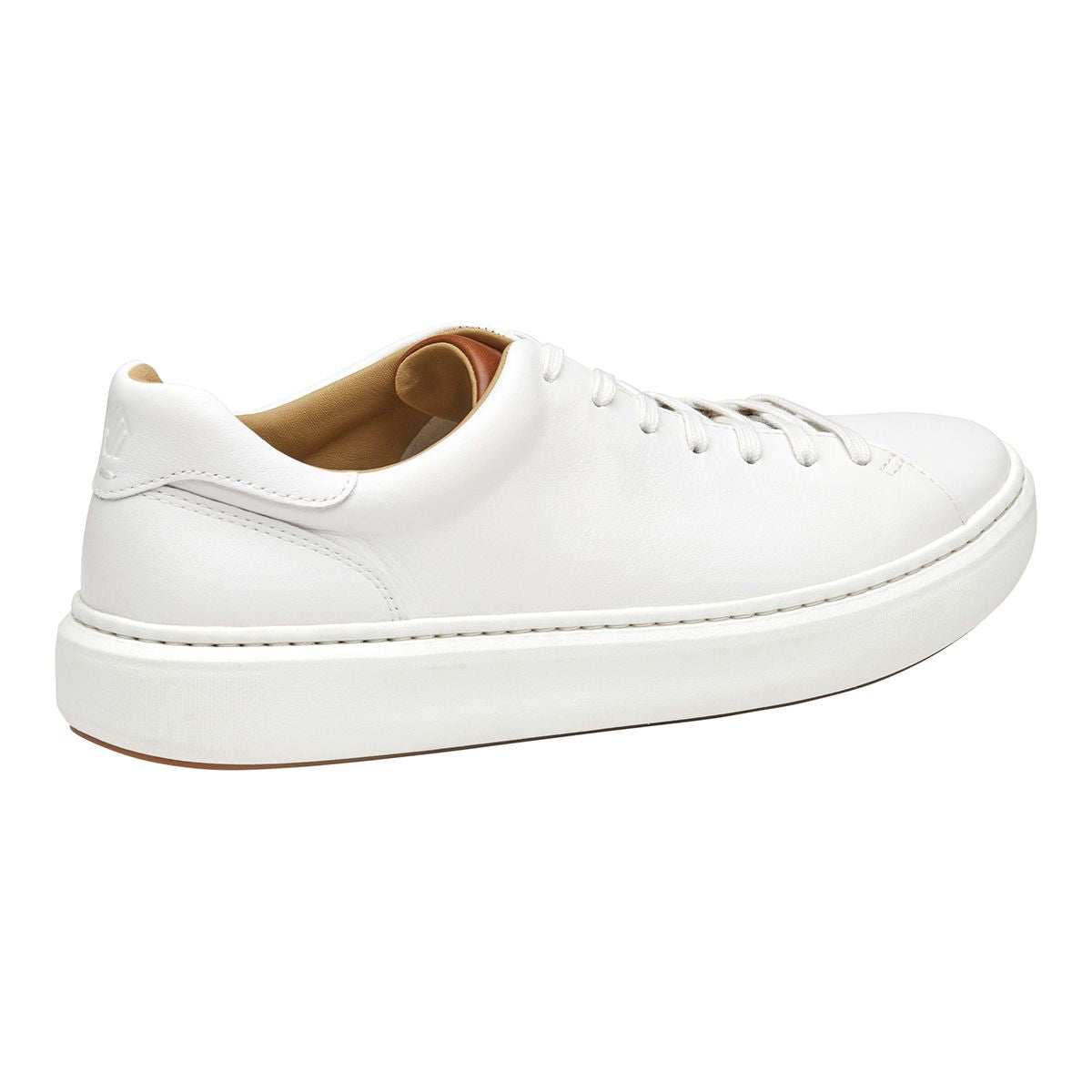 Johnston & Murphy Anders Lace-To-Toe Men's Sneaker in White