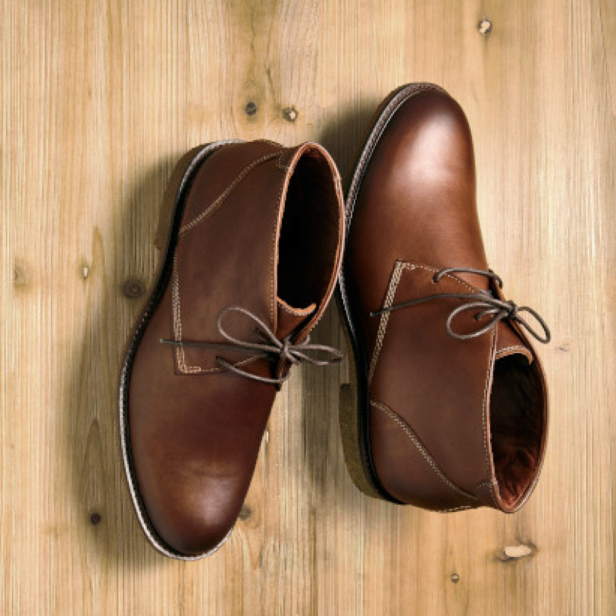 Johnston & Murphy Men's Copeland Chukka Boot in Brown